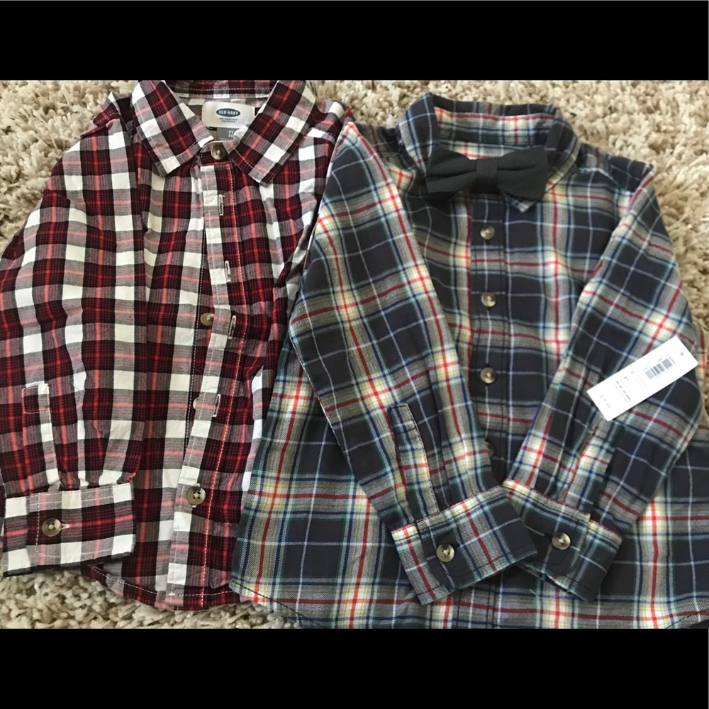 Bundle of Old Navy Long-Sleeved Button Down Shirts